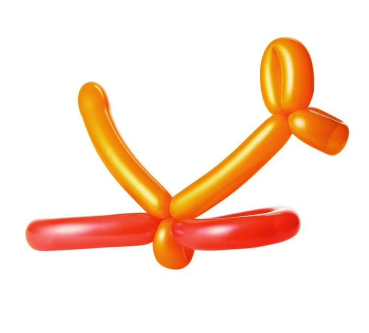 Ballondyr. Sæt med balloner og pumpe fra Tiger. 