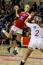 Slutrundeklar. Stine Jørgensen bliver tirsdag officielt udtaget til EM-truppen. 