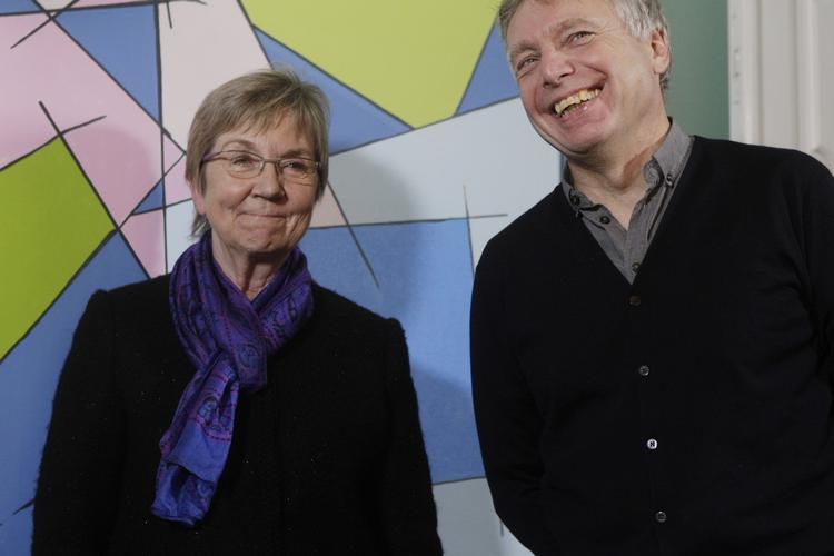 overdragelse. Den nye kulturminister Marianne Jelved (tv) overtog torsdag miniteriet fra afgående minister  Uffe Elbæk. 