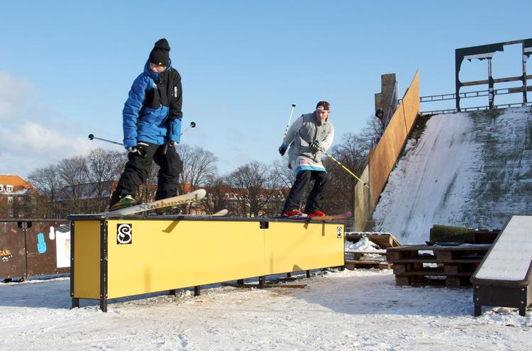 FREERIDERS. Sådan så Jib Arena ud sidste år, hvor den lå i Nordvestkvarteret. Det nye anlæg åbner i år på Frederiksberg. 