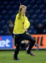 Topscorer. Med otte mål er Simon Makienok suveræn topscorer på Brøndby-holdet, der har nettet 19 gange i de første 19 runder af Superligaen. 