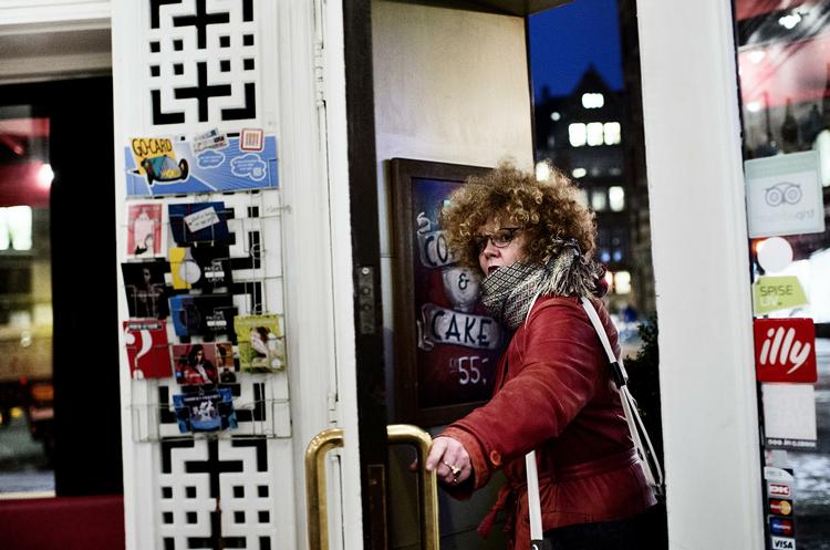 Glemsel. Lene Maagøe behøver ikke et gavekort for at komme på cafe eller i biografen. 