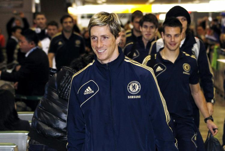 Kampklar. Torres og resten af Chelsea-holder er ankommet til Japan, hvor de i den kommende uge spiller om VM-titlen for klubhold. Modstanderen i semifinalen torsdag er Monterrey fra Mexico, mens brasilianske Corinthinas skal op mod Al Ahly fra Egypten. 