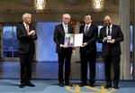 PRIS. Ved en storslået ceremoni modtog EU i dag Nobels Fredspris. 