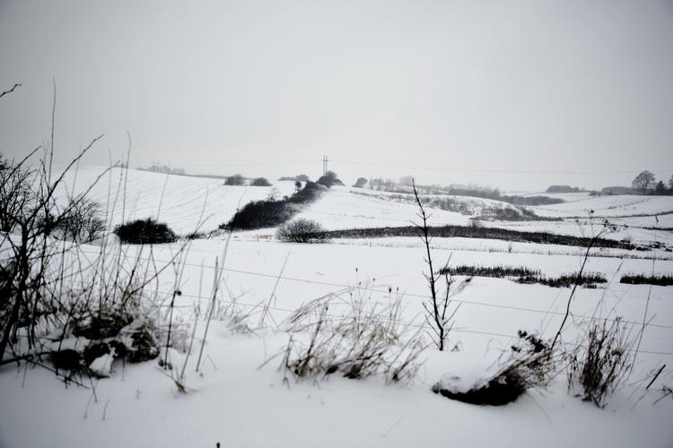 Frost. Snestormen afløses nu af hård kulde. 