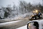 Snevejr. Sådan så trafikken ud i dag på Københavns vestegn. 