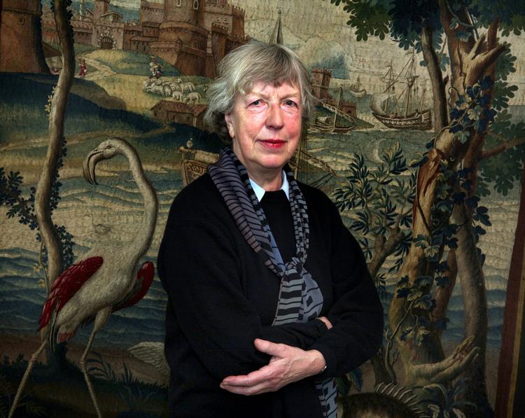 Væver. Vibeke Woldbye har næret en livslang passion for vævede tapeter. 