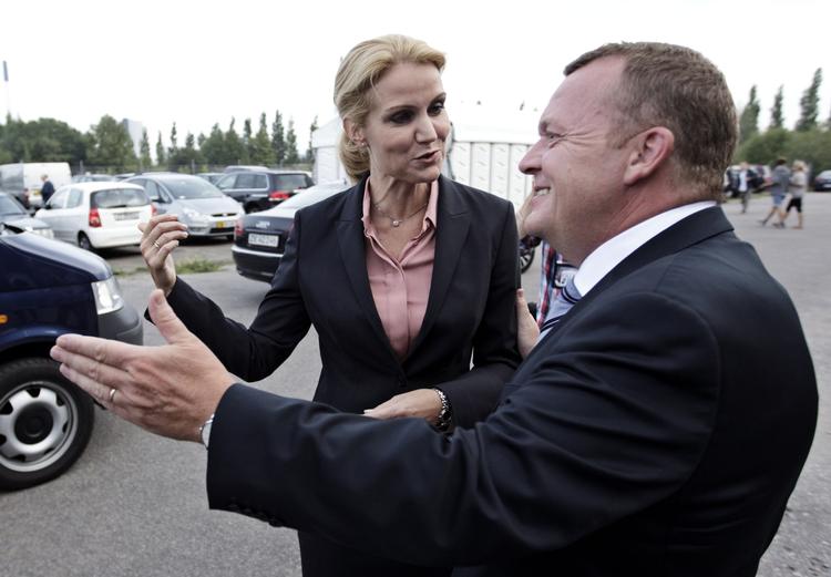 Kamphaner. Indtil videre de to kandidater til statsministerposten ved næste valg. 