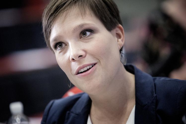 Opbakning. »Mine politiske modstandere findes ikke i SF, men på højrefløjen«, skriver Astrid Krag. 