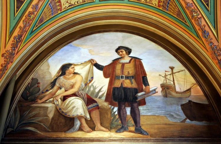 Opdagelse. Columbus var langt fra den eneste, der mente, at Jorden var rund i middelalderen. 