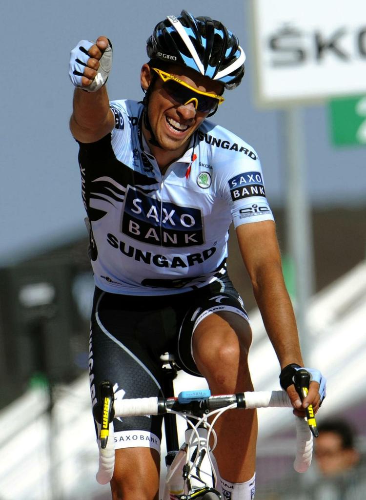 DØMT. Selv om Alberto Contador har været gennem en karantæne, skal han ikke betale sagens omkostninger. 