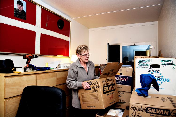 Flytter. Karin Leegaard Hansen er færdig med Egedalsvænge. 