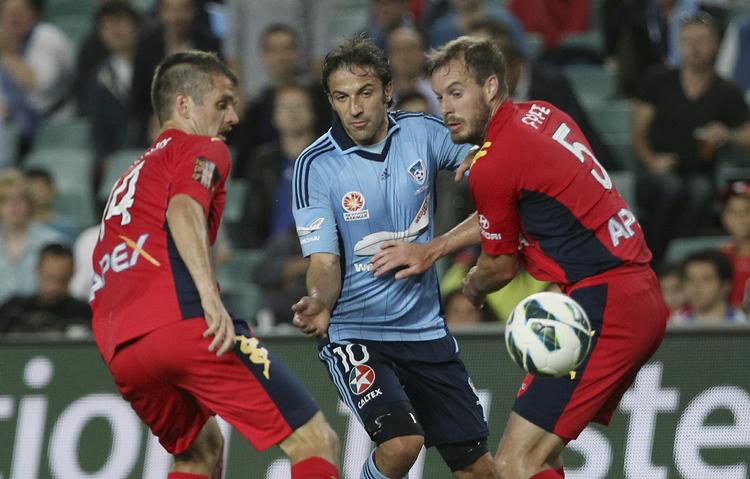 Klemt. Sydney og  Alessandro Del Piero ligger sidste i A-League. 