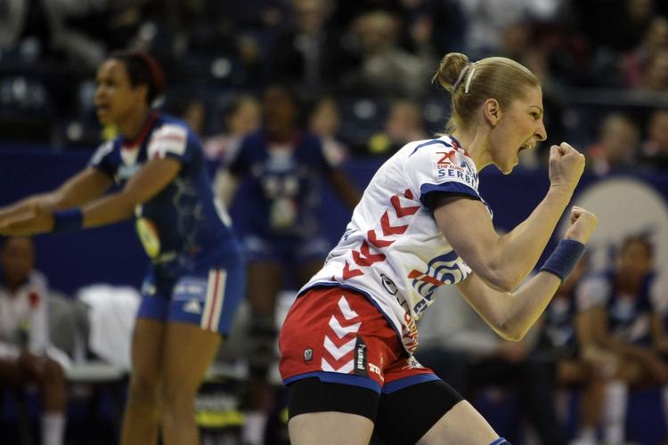 VINDER. For første gang nogen sinde er Sanja Rajovic og Serbien i en EM-semifinale - og det gik ud over Danmark. 