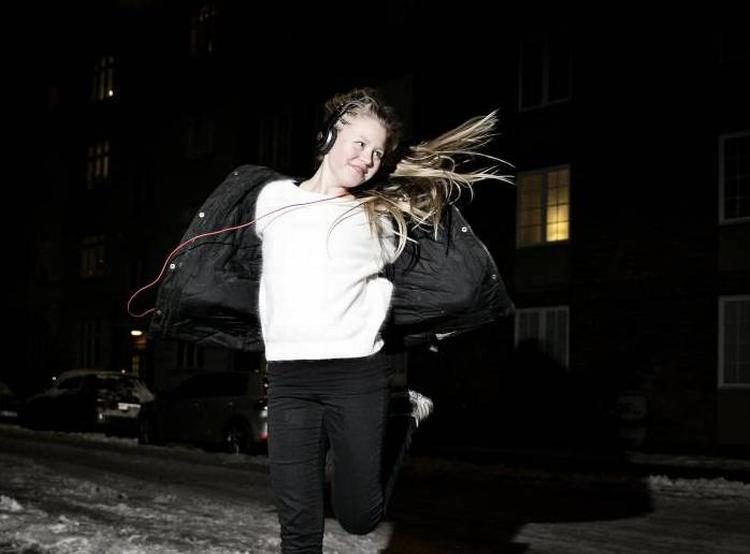 Koldt. Eget tøjvalg. Josephine Siggård i selvvalgt vintertøj 