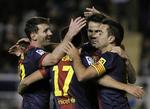 Suveræne. FC Barcelona kan nærmest fjerne spændingen fuldstændigt i den spanske liga, hvis de besejrer Atletico Madrid. 