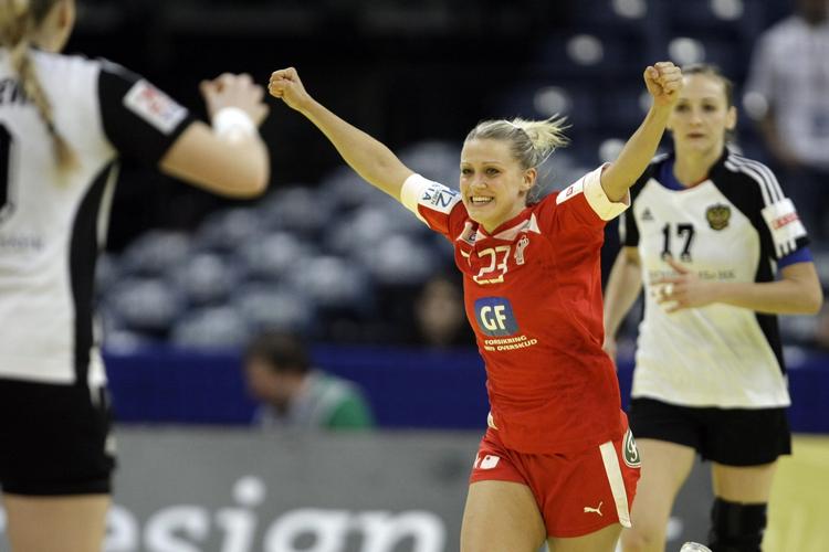 Nederlag. Ann Grete Nørgaard var blandt Danmarks bedste i sejren over Rusland. Russerne kan til gengæld 'glæde' sig over, at der rent faktisk ikke var noget på spil mod Danmark - ud over æren altså. 