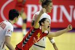 SEJRSJUBEL. Med ti mål blev Milena Knezevic topscorer for Montenegro i den dramatiske EM-finale. 