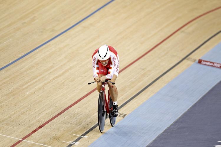 mesterligt. Alene på banen i 1.000 meter på tid var ingen hurtigere end Lasse Norman Hansen ved DM. 