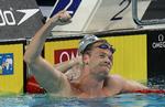 VERDENSMESTER. Efter sølv for to år siden svømmede Mads Glæsner sig denne gang helt til tops i 1.500 meter fri evd kortbane-VM. 