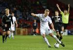 forstærkning. FCN-træner Kasper Hjulmand mener, at FCK's Nicolai Jørgensen er en gave til Superligaen. Foto: Lars Poulsen/Polfoto 