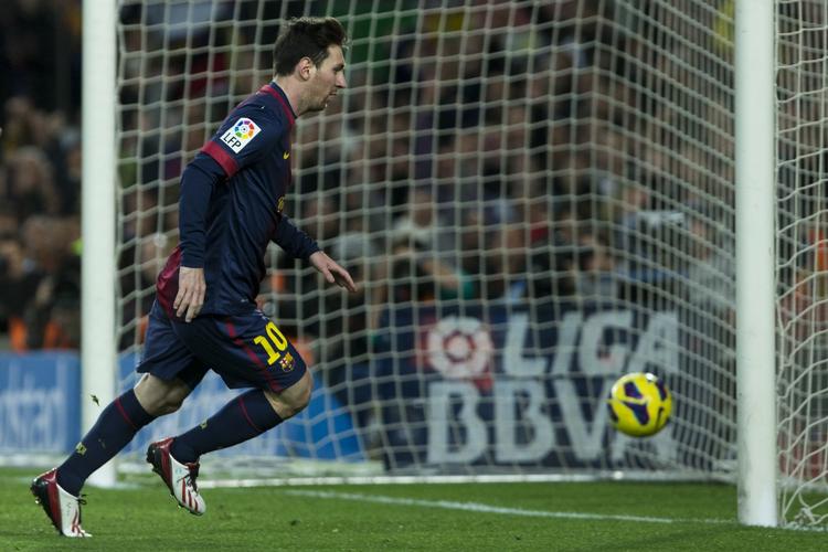 Fænomenet. Et perfekt match: Barca, Messi, bolden, målet. 