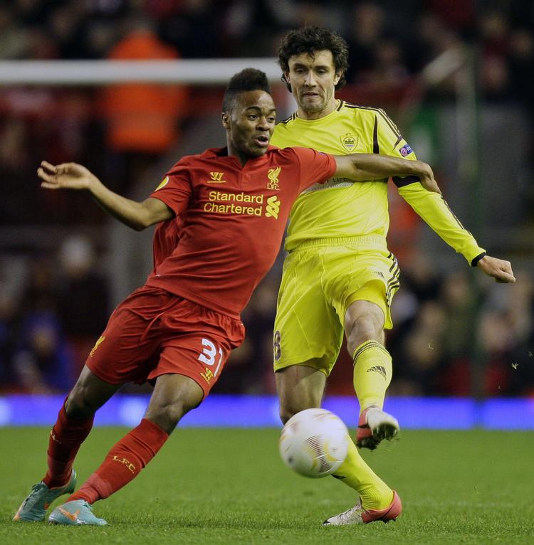 Russermøde. Det er anden gang i denne sæson Liverpool skal til Rusland i Europa League-sammenhæng. I gruppespillet mødet Liverpool og Raheem Sterling Anzhi to gange: Liverpool vandt 1-0 hjemme og tabte 1-0 på udebane. 