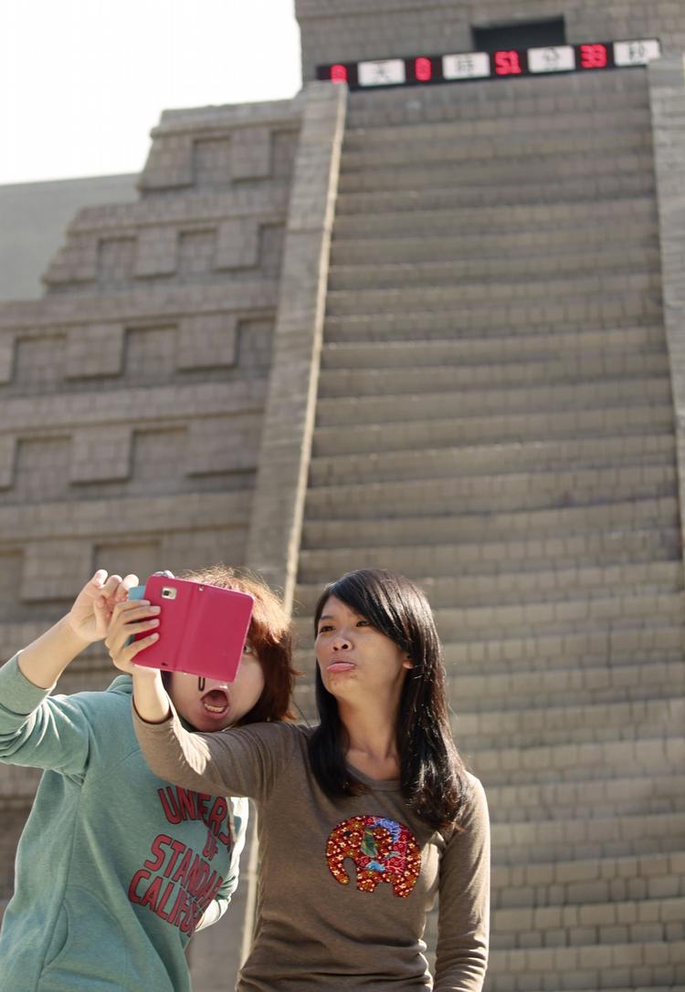 To turister skulle lige have et sidste billede.... 