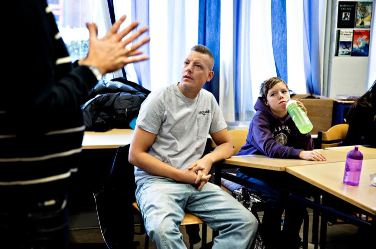 Omvendt. Sebastian Queitsch var en rod, da han var yngre, men i dag arbejder han hårdt for, at de lokale børn i Egedalsvænge ikke skal ende, som han gjorde. 
