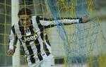 Jubel. Sådan ser man ud, når man er blevet matchvinder halvandet minut inde i overtiden - Alessandro Matri gjorde i hvert fald. 