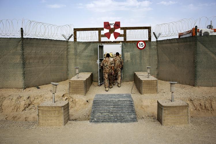 Lykkeligt. De danske soldater i Afghanistan er sjældnere i krig, og det har medvirket til et år uden dræbte. 