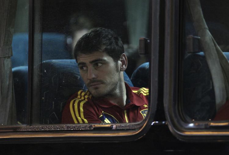 Stjerne. Iker Casillas er ikke blot den normale førstekeeper hos Real Madrid, men også på den spanske landshold. 
