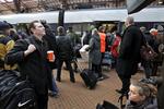 TRAVLHED. Mange skal med toget juleaftensdag, men i øjeblikket skaber det ingen problemer for DSB. 