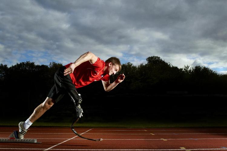 Supersprinter. Daniel Wagner Jørgensen var med til at sikre Danmark i alt fem medaljer ved de paralympiske lege i London. 