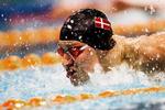 BUTTERFLY. 200 meter butterfly og medle disciplinerne er Viktor Bromers foretrukne. 