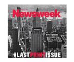 OVERGANG. Med denne uges udgave af Newsweek er det slut med at købe Newsweek på papir. Det markerer bladet med en noget anakronistisk forside, der blot bærer et Twitter-hashtag og et gammelt billede. 