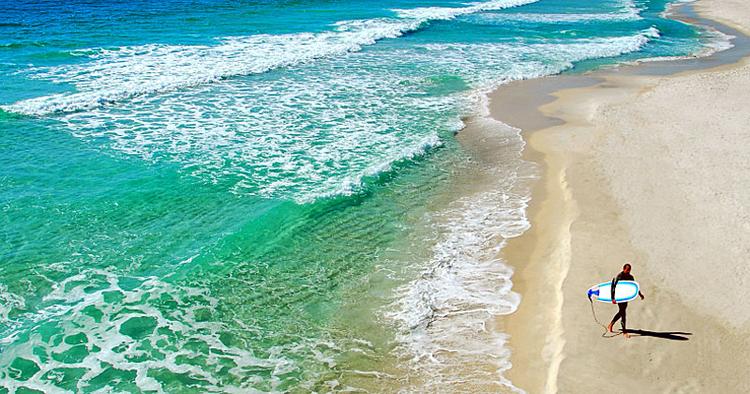 Strandliv. Florida byder på både super mad og smukke strande. 