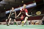 Carsten Mogensen og Mathias Boe besejrede indoneserne Ricky Karanda Suwardi og Muhammad Ulinnuha i to sæt. 