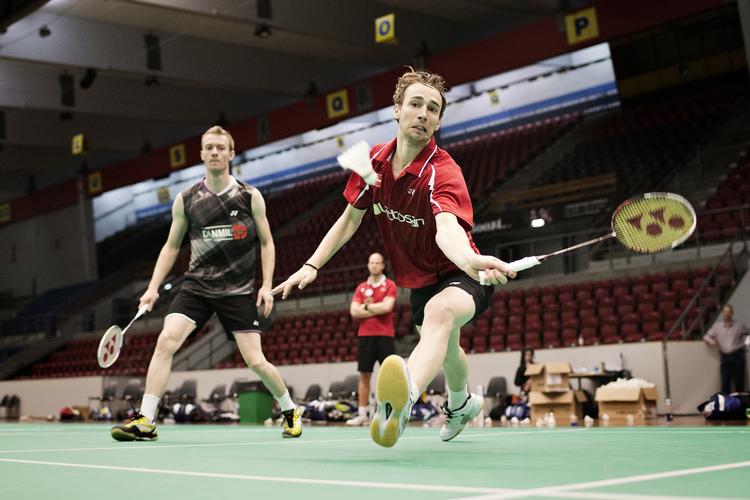 Carsten Mogensen og Mathias Boe besejrede indoneserne Ricky Karanda Suwardi og Muhammad Ulinnuha i to sæt. 