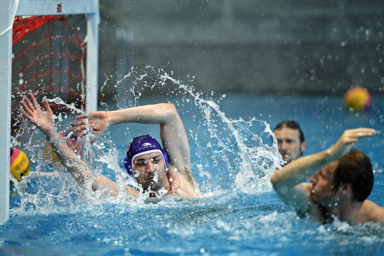 vandpolo. DM-finalen i år i vandpolo stod mellem GI40 Hermes (billedet) og Slagelse med sidstnævnte som vinder. 