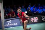 besøgsven. Lin Dan nyder at spille i Danmark, og varsler en genvisit ved næste års Copenhagen Masters. 