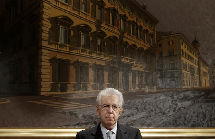 Kandidat. »Jeg er indstillet på at påtage mig rollen som leder af koalitionen, og jeg vil arbejde for, at denne operation lykkes«, siger Monti. 