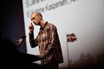 Opråb. Mattias Tesfaye har aldrig været bleg for at sige sin mening. Her er han på talerstolen ved SF's landsmøde tidligere i år. 