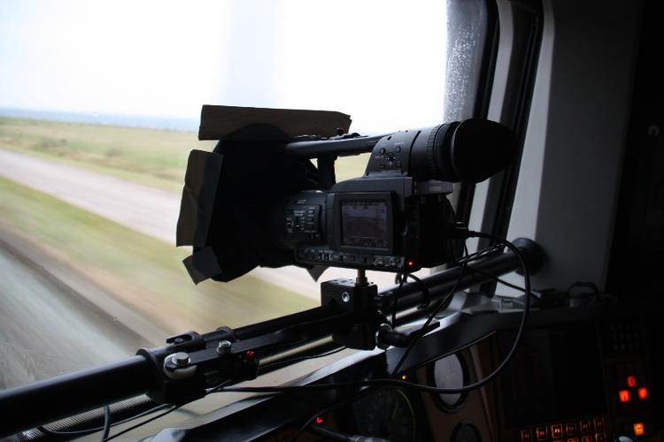 Vinduesplads. DR har nu gennemkørt alle landets togstrækninger med et HD-kamera i forruden. 