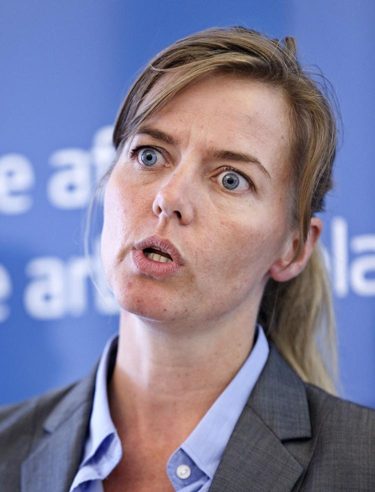 Exit. Ellen Trane Nørby fra Venstre har sammen med de andre borgerlige forhandlere forladt forhandlingerne om den fremtidige mediestøtte. 