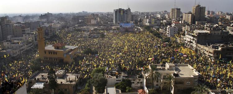 Rivaler. Hamas og Fatah har haft et anstrengt forhold til hinanden, siden Hamas vandt valget i Gaza i 2006. 