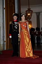 Nytårskur og taffel på Amalienborg