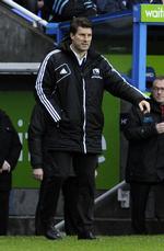 Succes. Michael Laudrup og Swansea ligger godt til i ligaen og er i semifinalen i Liga Cuppen. Søndag er der pokalkamp mod storklubben Arsenal. 