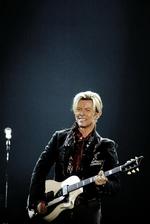tilbage. David Bowie under sin seneste koncert i Danmark i Forum, København, i 2003. 