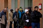 trøstesløst. Der er stadig flest ledige i Spanien, og blandt de unge er over halvdelen uden job. 